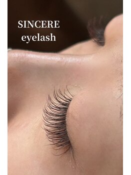 シンシア アイラッシュ(sincere eyelash)/カラーエクステ！ダークブラウン