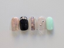 ネイルサロン スラッシュ(SLASH)/【吉崎】　定額design￥9350