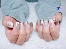 クリスマスネイル