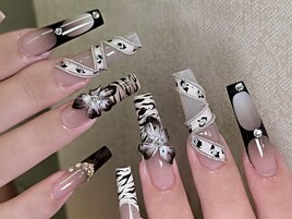 地雷系持ち込みスカルプチップ