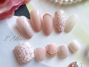 ラリュール(L'Allure.)/ハンド&フットネイルデザイン