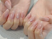 ラルネイル 大宮(Lull. nail)/＊ヌーディー＊ワンカラー＊