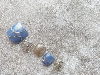 スリー(THREE)/Aug.2021/nail design