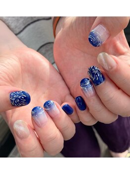 トータルサロン 白べぇーっ プラス/☆夏ネイル☆