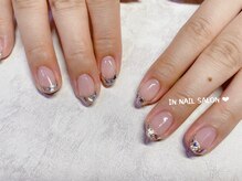 インネイルサロン 日暮里(IN NAIL SALON)/初回オフ無料ガラスフレンチ7500