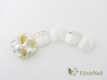 エリクサーネイル 神田(Elixir Nail)/フットやり放題/クーポン使用