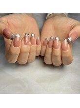 フォーユーネイル(4U nail)/ガラスフレンチ