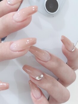 シア ネイル(SIA NAIL)の写真/高技術で一つひとつ丁寧に。綺麗な仕上がり/持ちも高評価！【人気☆持ち込みスカルプ/長さ出し¥13000～】