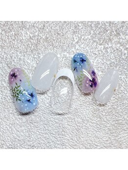 ブランチェ 大崎店(Blance)/押し花ネイル