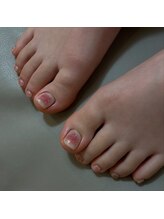 キーバイマグモモ(KYE by Mag momo)/ニュアンス/果物ネイル/フット