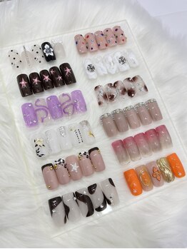アンジーネイルアイラッシュ(Angie Nail Eyelash)/定額海外風コース