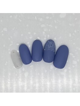 ネイルズ スムース(NAILs SMOOTH)/マットな大人っぽデザイン