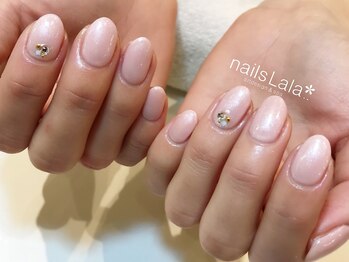 ネイルズ ララ(nails Lala)/シンプルネイル。