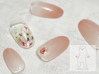 オトナネイル(otona nail)/ドライフラワーネイル