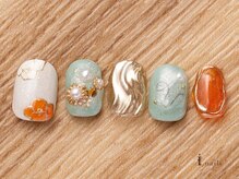 アイネイルズ 吉祥寺店(I nails)/ピスタチオフラワー[吉祥寺]