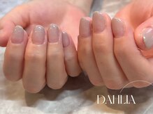 ダリア 西大寺本店(DAHLIA)/ベージュ×ラメグラデーション