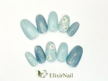 エリクサーネイル 神田(Elixir Nail)/シンプル / クーポン使用