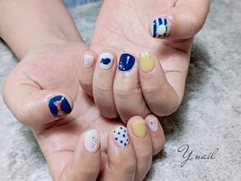 あのアヒルネイル