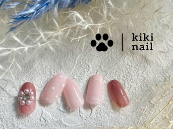 キキネイル たまプラーザ店(kikinail)/3.4月定額B/花ネイル