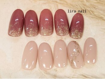 リラネイル(lira nail)の写真/爪のコンプレックス解消♪シンプル系やオフィスネイルのデザインも豊富！【パラジェルプレミアムサロン】