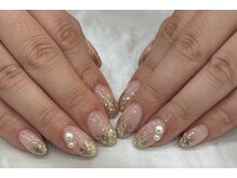 カルフールノア せんげん台店(carrefour Noa)/グラデーション＋パーツ追加