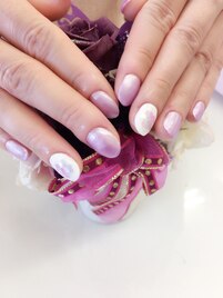 春色パープルアートつき