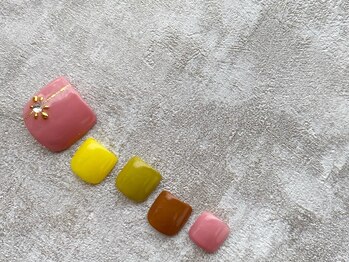 スリー(THREE)/Aug.2021/nail design