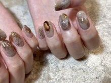 ユイル(Uill)/非対称ネイル☆M+M/M+L/L+L