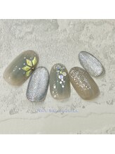 ネイルサロン クイル(QUILL)/1月雪の結晶