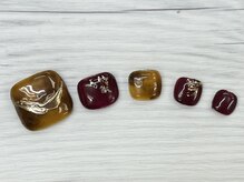 ロバル ネイルアンドまつげ(LOBAL)/フットネイルH‐9