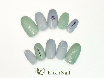 エリクサーネイル 神田(Elixir Nail)/シンプル / クーポン使用
