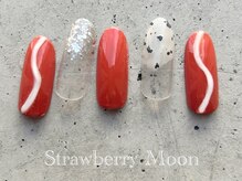 サロンストロベリームーン(Salon Strawberry Moon)/ニュアンスネイル　￥6980