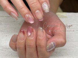 マグネットデザインネイル