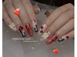 バレンタインネイル♪