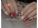 バレンタインネイル♪