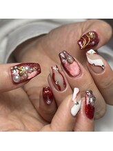 ネイルアトリエビー(nail atelier be’)/キラキラクリスマス