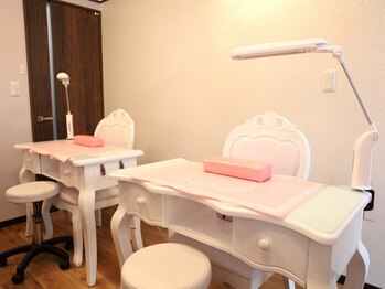 可愛いネイルブース★