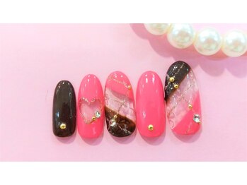 ネイルサロン 爪/★バレンタインネイル☆