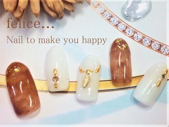 ネイルサロン フェリーチェ(felice)/【定額ネイル】¥7980
