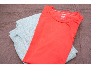 東中野西口整体院/お着替えもご用意！