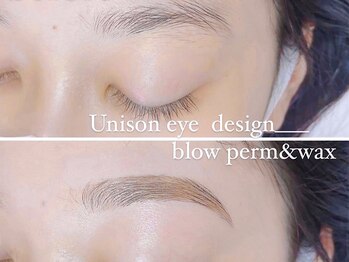 ユニゾン(Unison)/ニュアンスブロウWAX＆眉パーマ