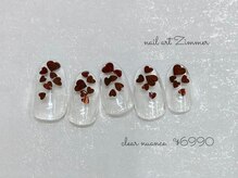 ネイルアート ジマー/クリアニュアンスコース¥6990