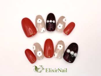エリクサーネイル 神田(Elixir Nail)/シンプル &nbsp;/クーポン使用