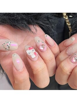 アングゥ ウル(ungu ul)/キティちゃんネイル