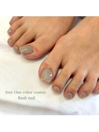フット ワンカラーコース ¥7,000