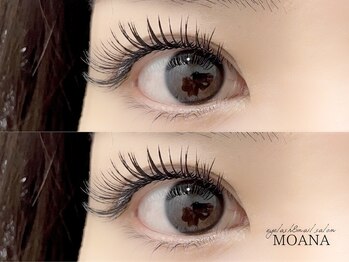 アイラッシュサロンモアナ 梅田芝田店(MOANA)/バインドロック120束