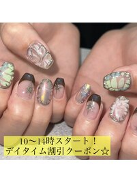 個性派デザイン♪120分アート