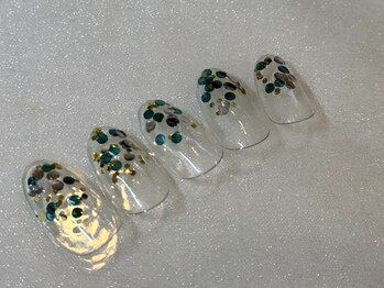 2025.8月定額ネイル1-2