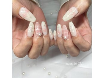 サロンドウイ(salon de OUI)/Cherry nail