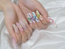 nailsalon amore 心斎橋店【長さだし/持ち込み/スカルプ/フィルイン/定額】/カラフルネイル13420円